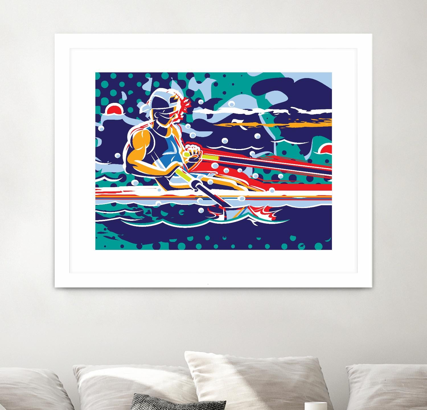Avirow by Ray Lengelé on GIANT ART - red figurative artistes du québec