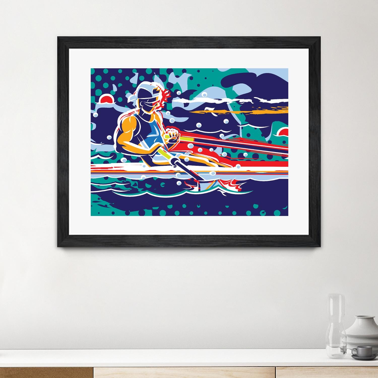 Avirow by Ray Lengelé on GIANT ART - red figurative artistes du québec