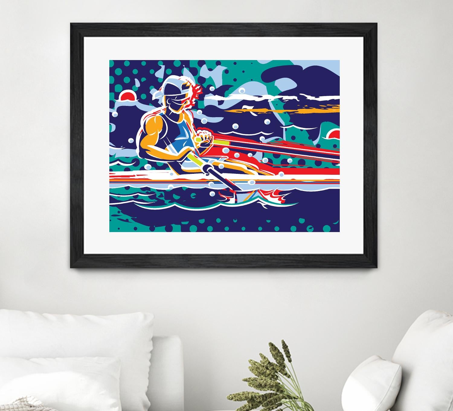 Avirow by Ray Lengelé on GIANT ART - red figurative artistes du québec