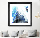 Urban Distortion II by Jean-François Dupuis on GIANT ART - white city scene superposition