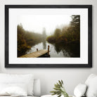 The River by Peter  Morneau on GIANT ART - green nature fall