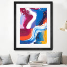 Just a wee one by Claire Desjardins on GIANT ART - orange abstract canadian
