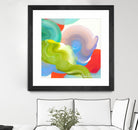Vav 05 by Claire Desjardins on GIANT ART - pink abstract