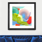 Vav 05 by Claire Desjardins on GIANT ART - pink abstract