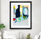 Old Tricks by Claire Desjardins on GIANT ART - yellow abstract