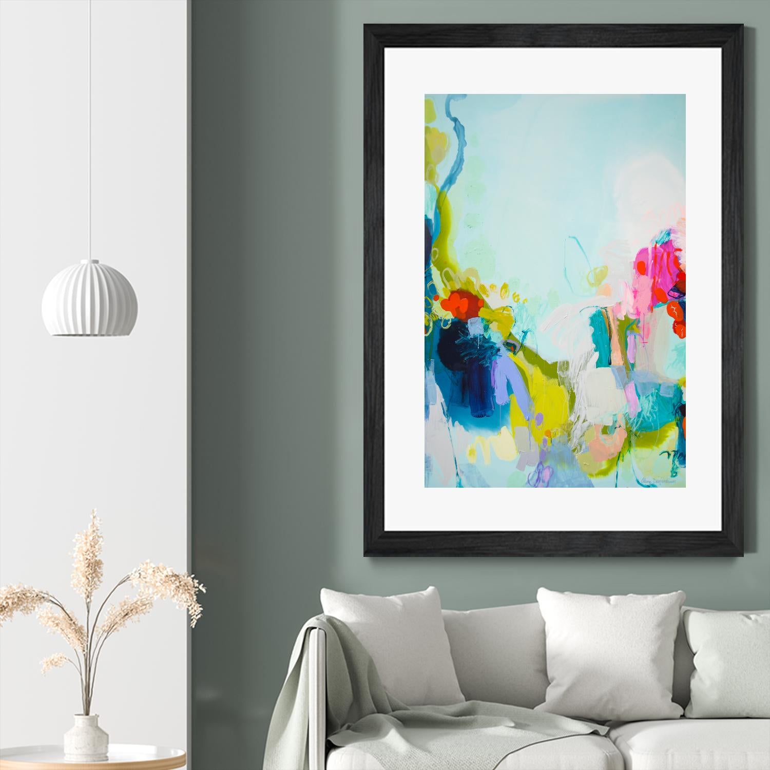 Cant you see by Claire Desjardins on GIANT ART - red abstract