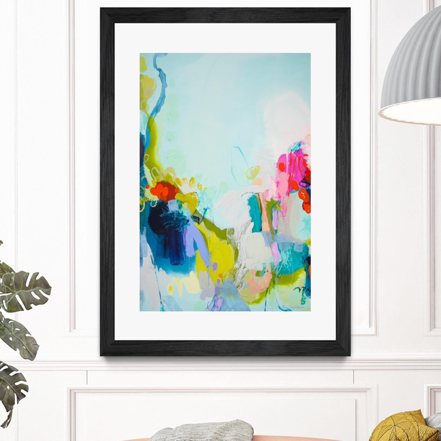Cant you see by Claire Desjardins on GIANT ART - red abstract
