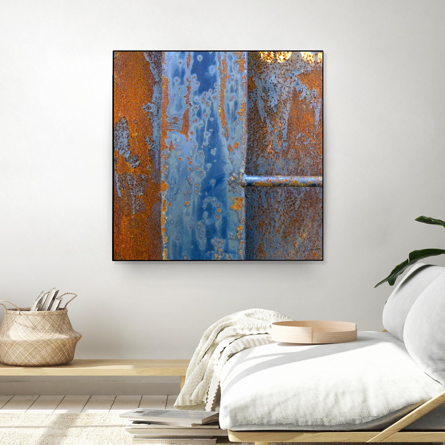Rusty Panel 2 by Jean-François Dupuis on GIANT ART - orange photo art rust