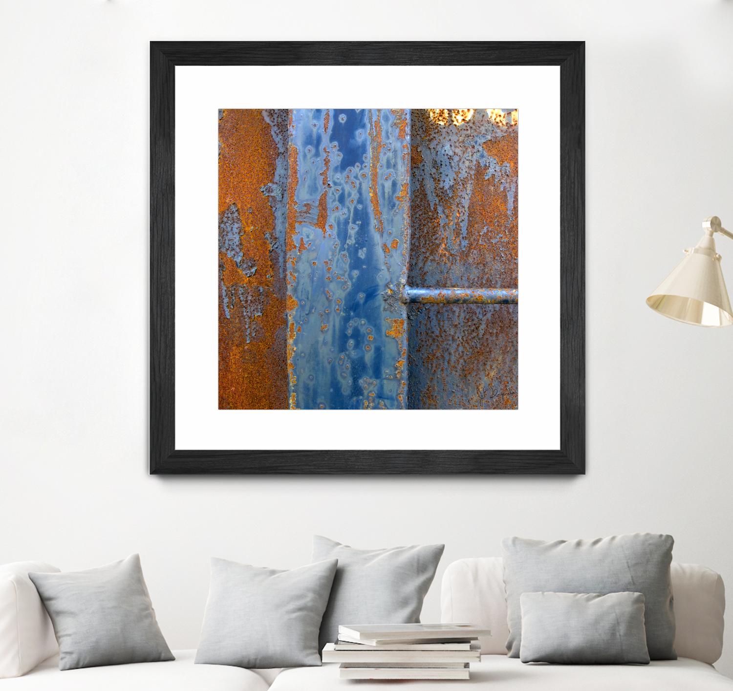 Rusty Panel 2 by Jean-François Dupuis on GIANT ART - orange photo art rust