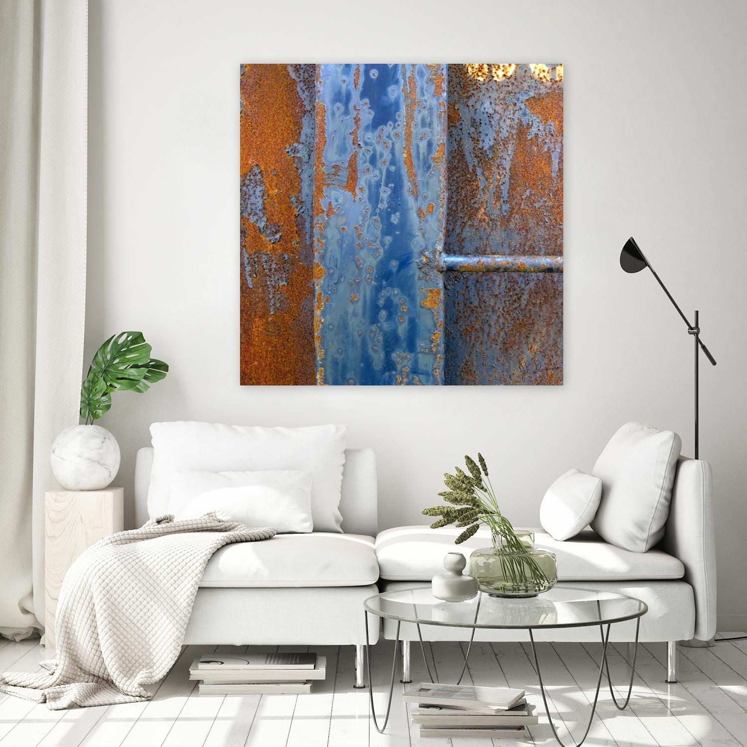 Rusty Panel 2 by Jean-François Dupuis on GIANT ART - orange photo art rust