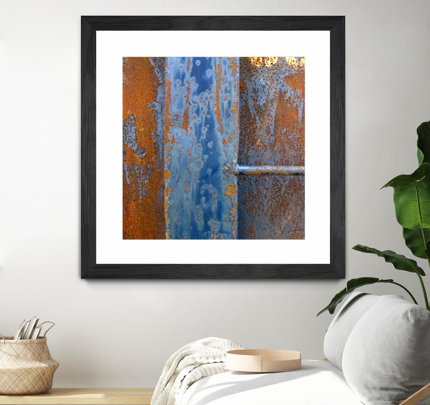 Rusty Panel 2 by Jean-François Dupuis on GIANT ART - orange photo art rust