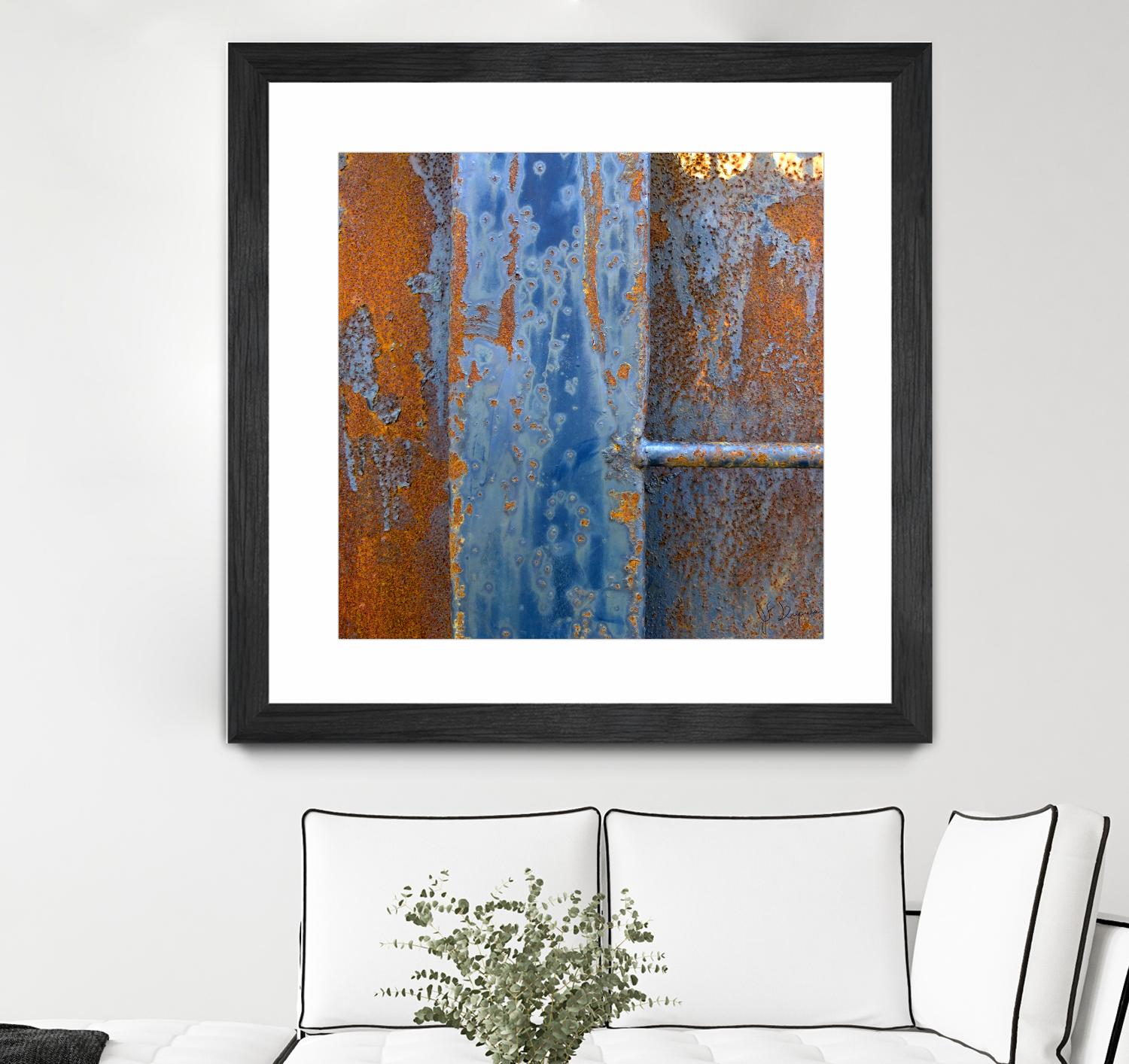Rusty Panel 2 by Jean-François Dupuis on GIANT ART - orange photo art rust