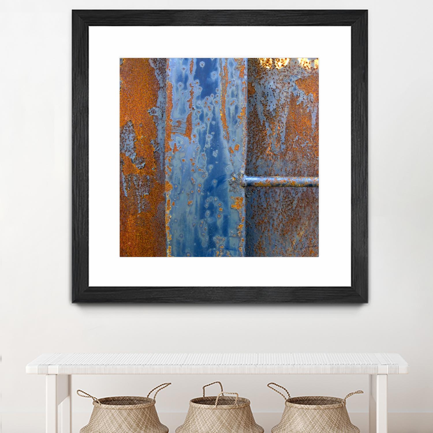 Rusty Panel 2 by Jean-François Dupuis on GIANT ART - orange photo art rust