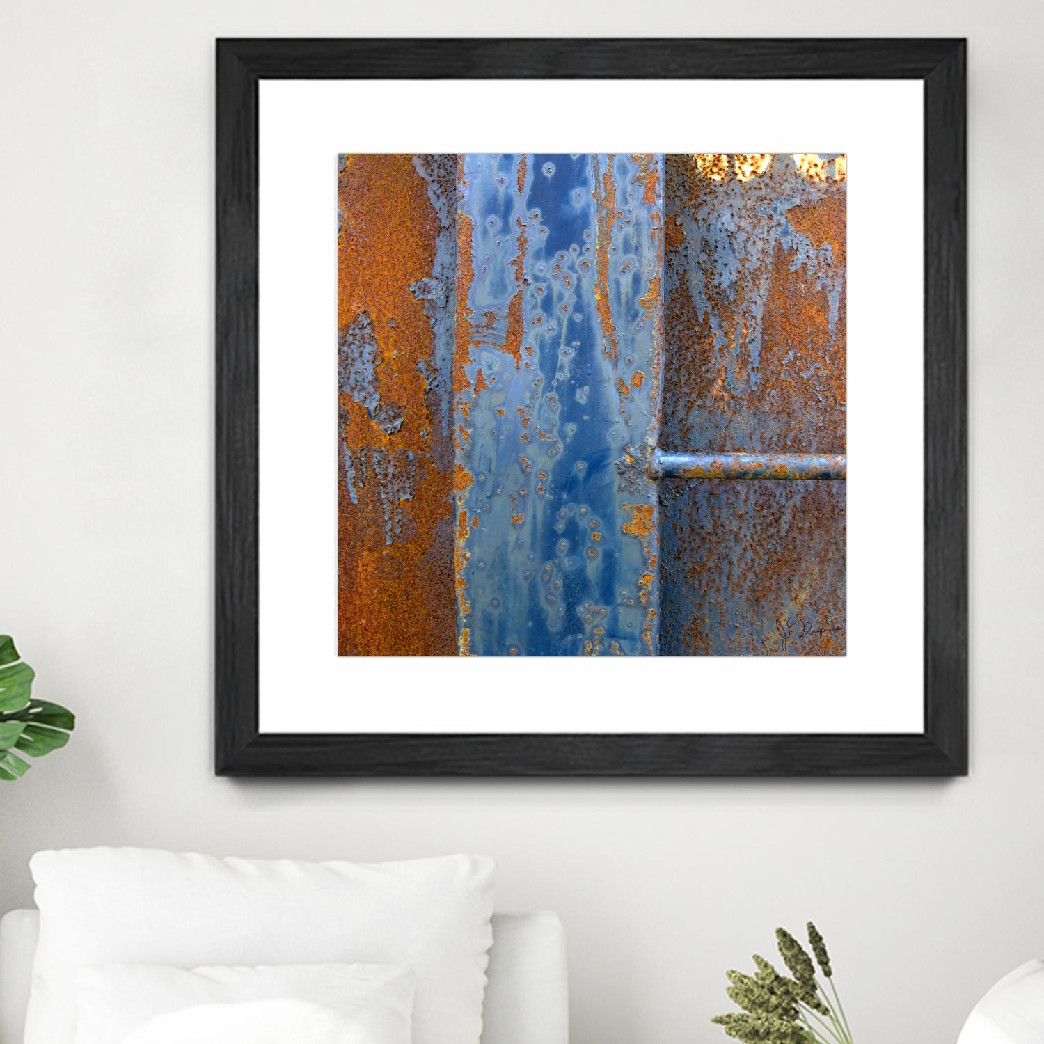 Rusty Panel 2 by Jean-François Dupuis on GIANT ART - orange photo art rust