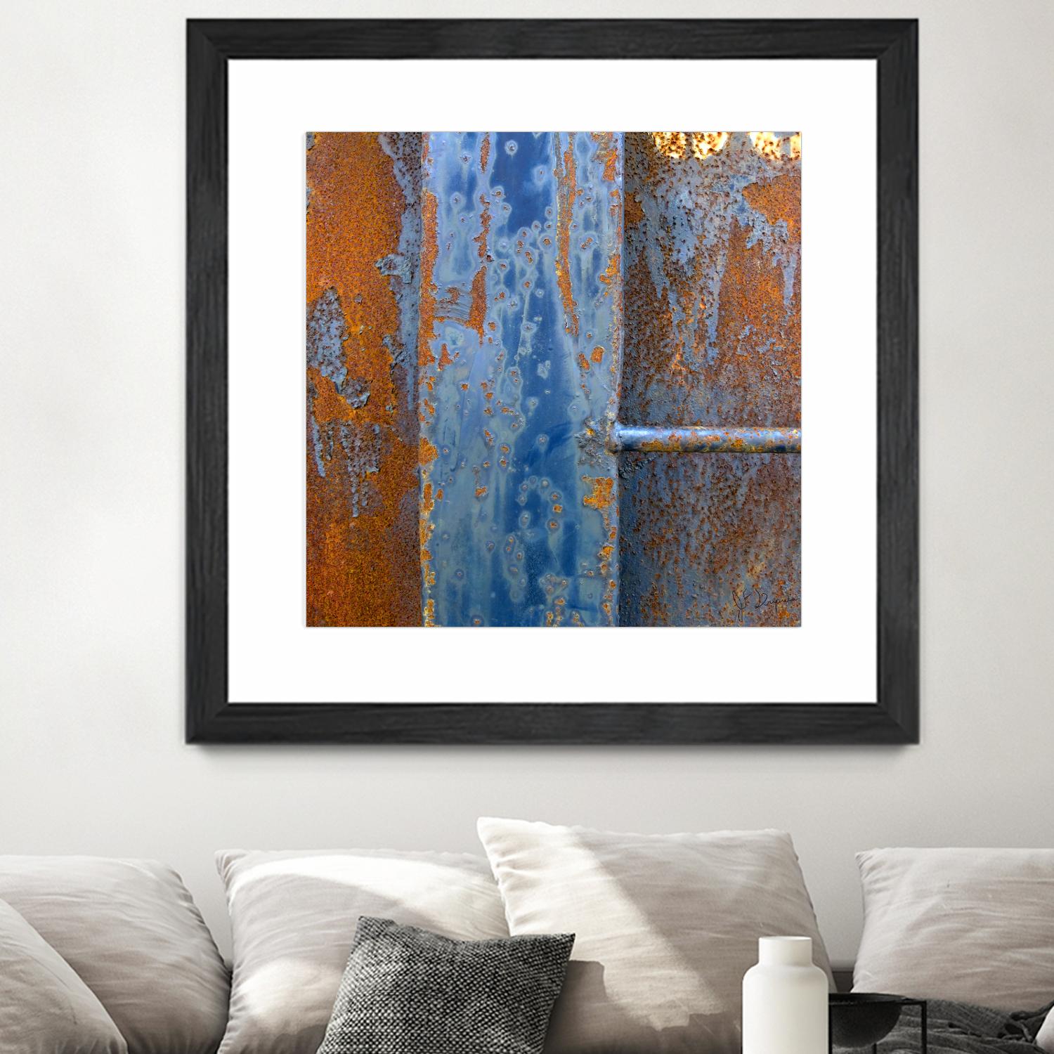 Rusty Panel 2 by Jean-François Dupuis on GIANT ART - orange photo art rust