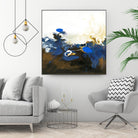 Blue Abstract by Meejlau on GIANT ART - blue abstract