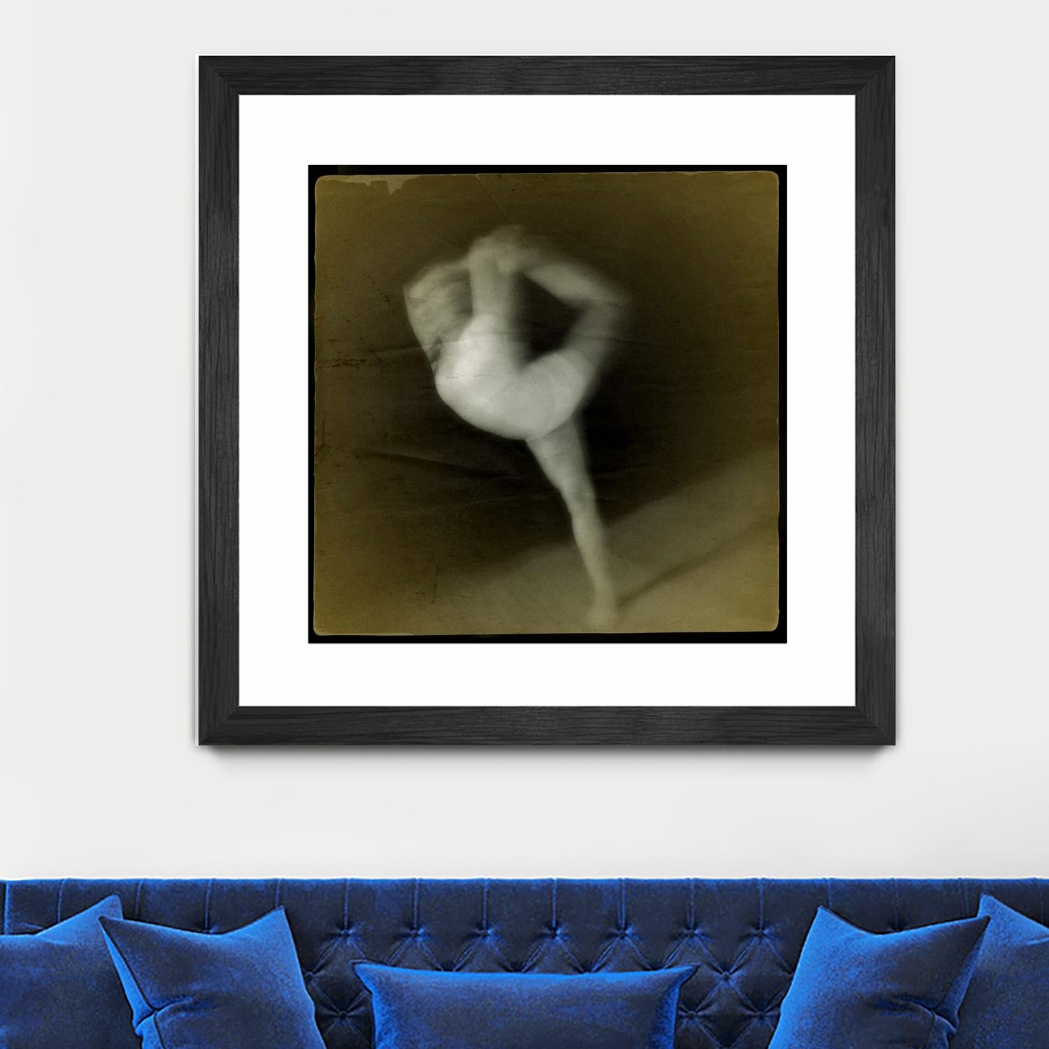 Dancing motion II by Jean-François Dupuis on GIANT ART - beige music - dance ballerine