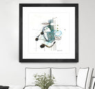 Remplir le paysage I by Sylvie Cloutier on GIANT ART - blue abstract
