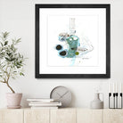 Remplir le paysage IV by Sylvie Cloutier on GIANT ART - blue abstract