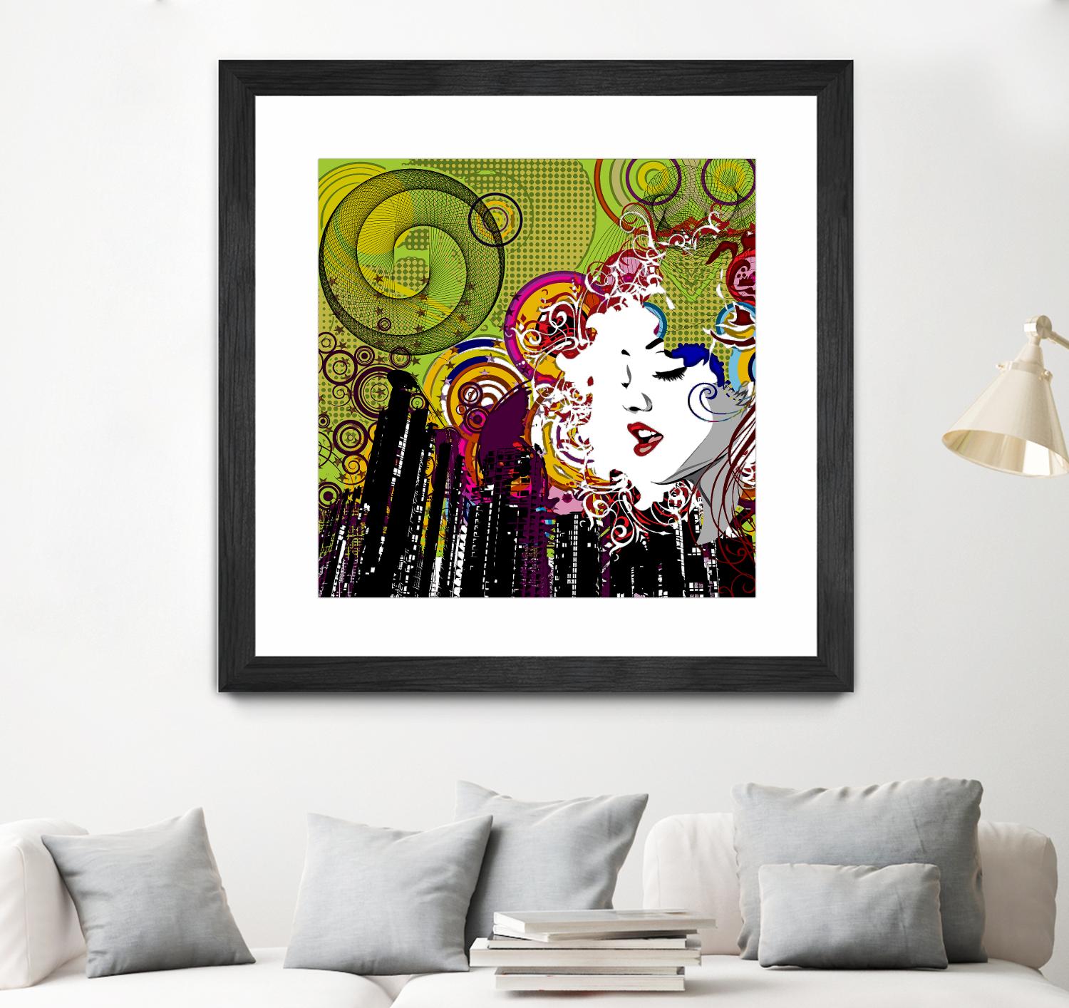 Lips by Jefd on GIANT ART - white pop art - alternative