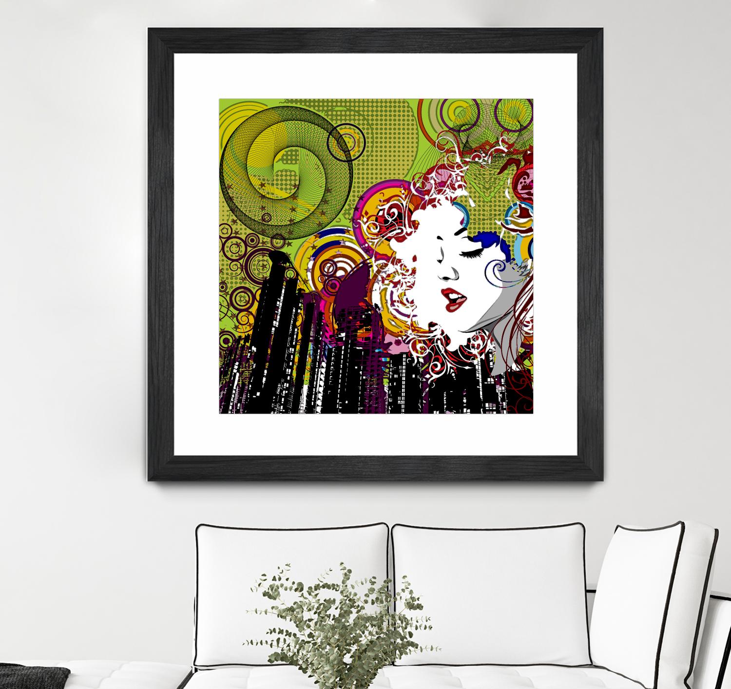 Lips by Jefd on GIANT ART - white pop art - alternative