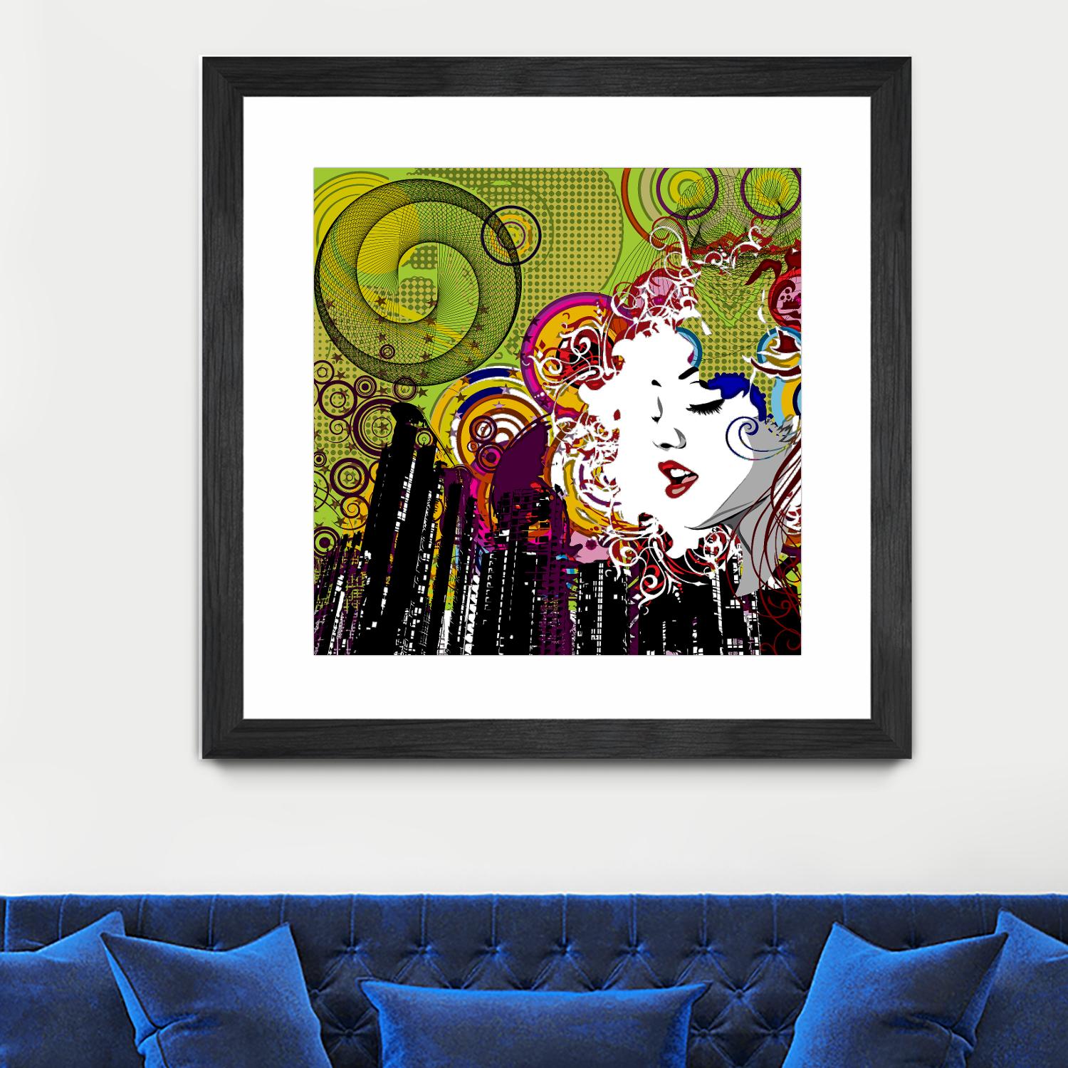 Lips by Jefd on GIANT ART - white pop art - alternative