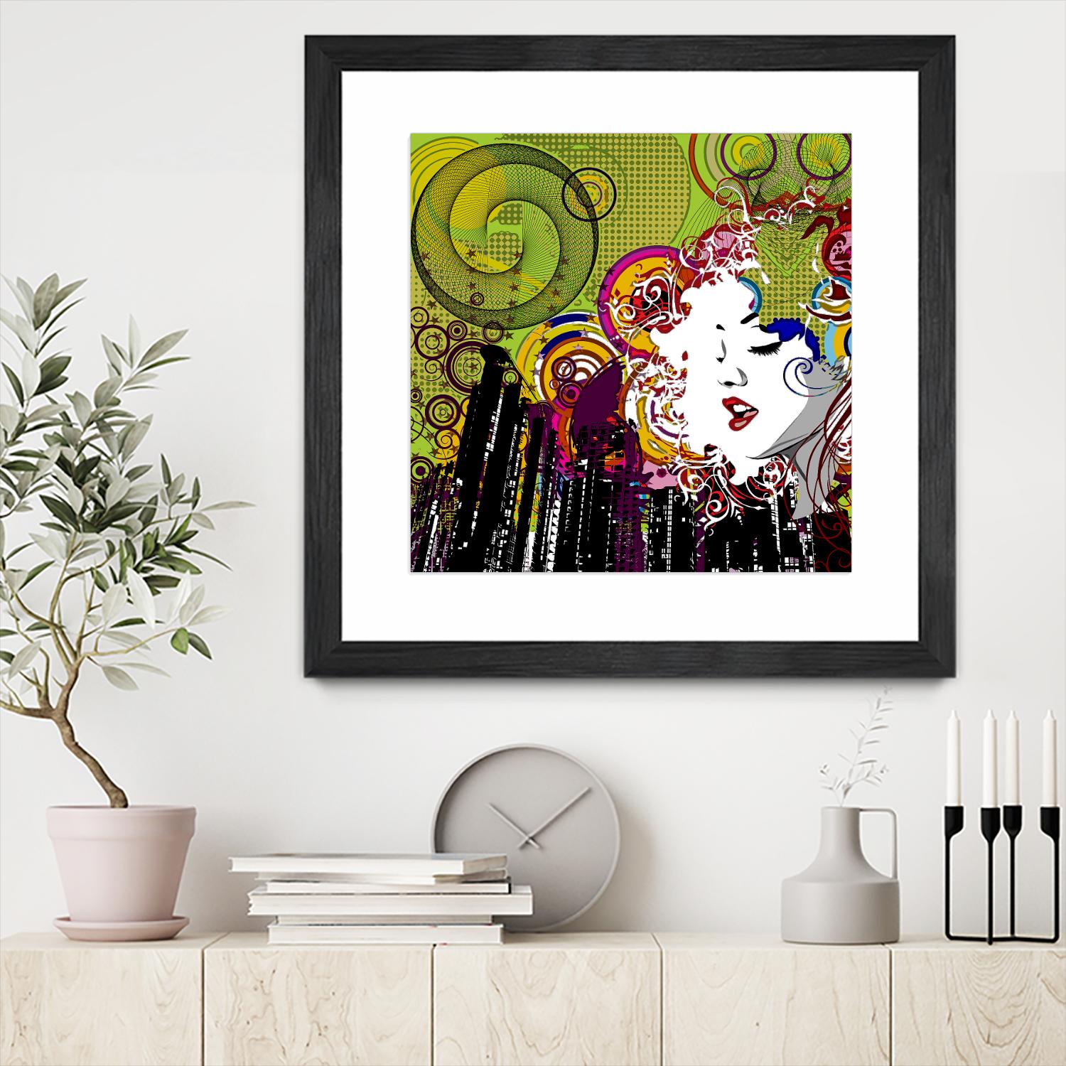 Lips by Jefd on GIANT ART - white pop art - alternative
