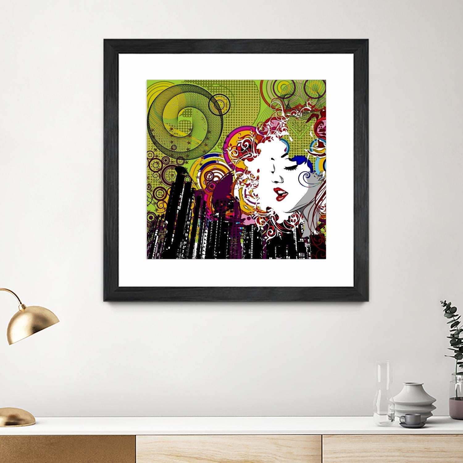 Lips by Jefd on GIANT ART - white pop art - alternative