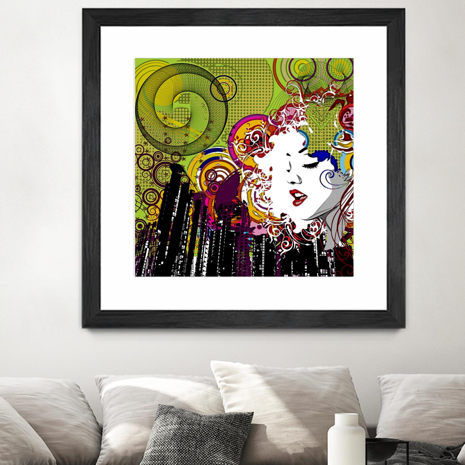 Lips by Jefd on GIANT ART - white pop art - alternative