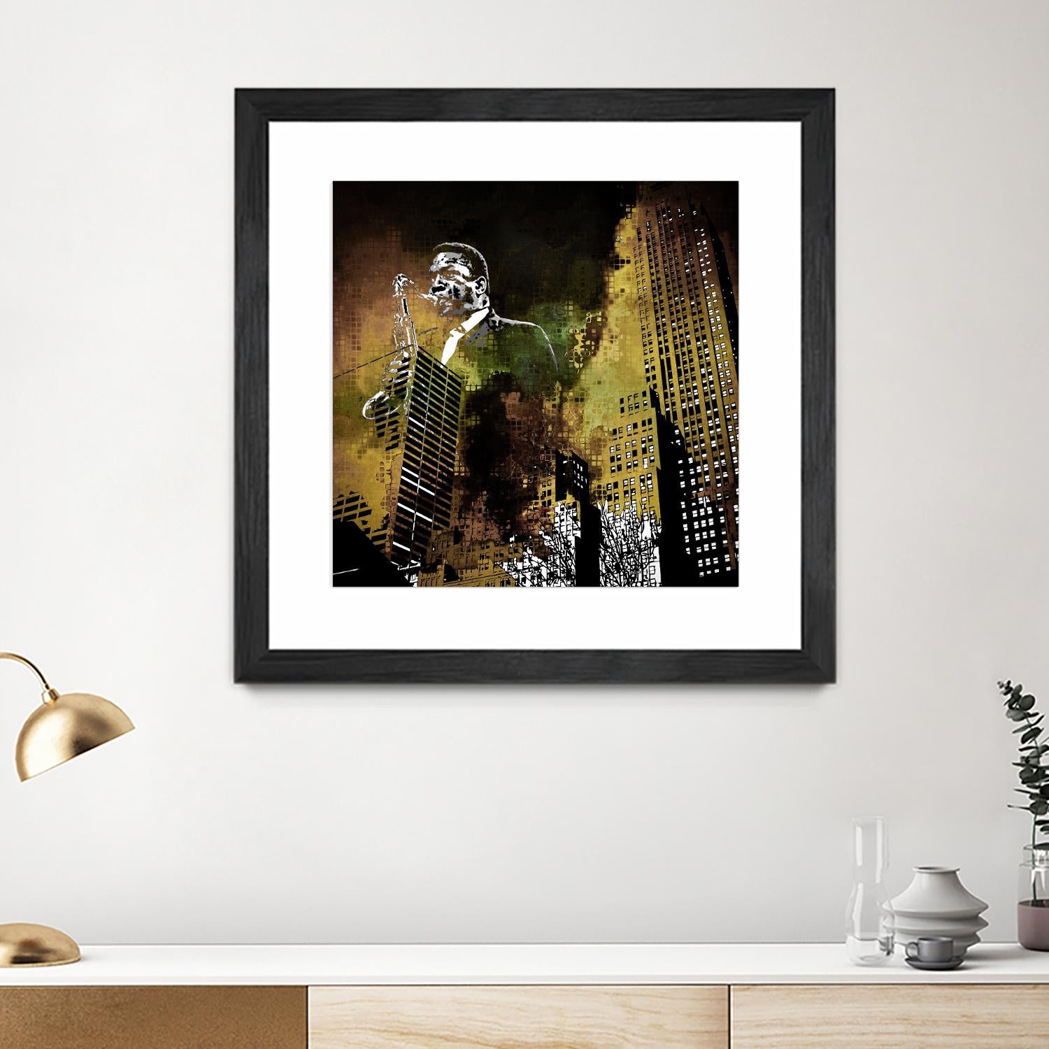Jazzi I by Jefd on GIANT ART - yellow music - dance