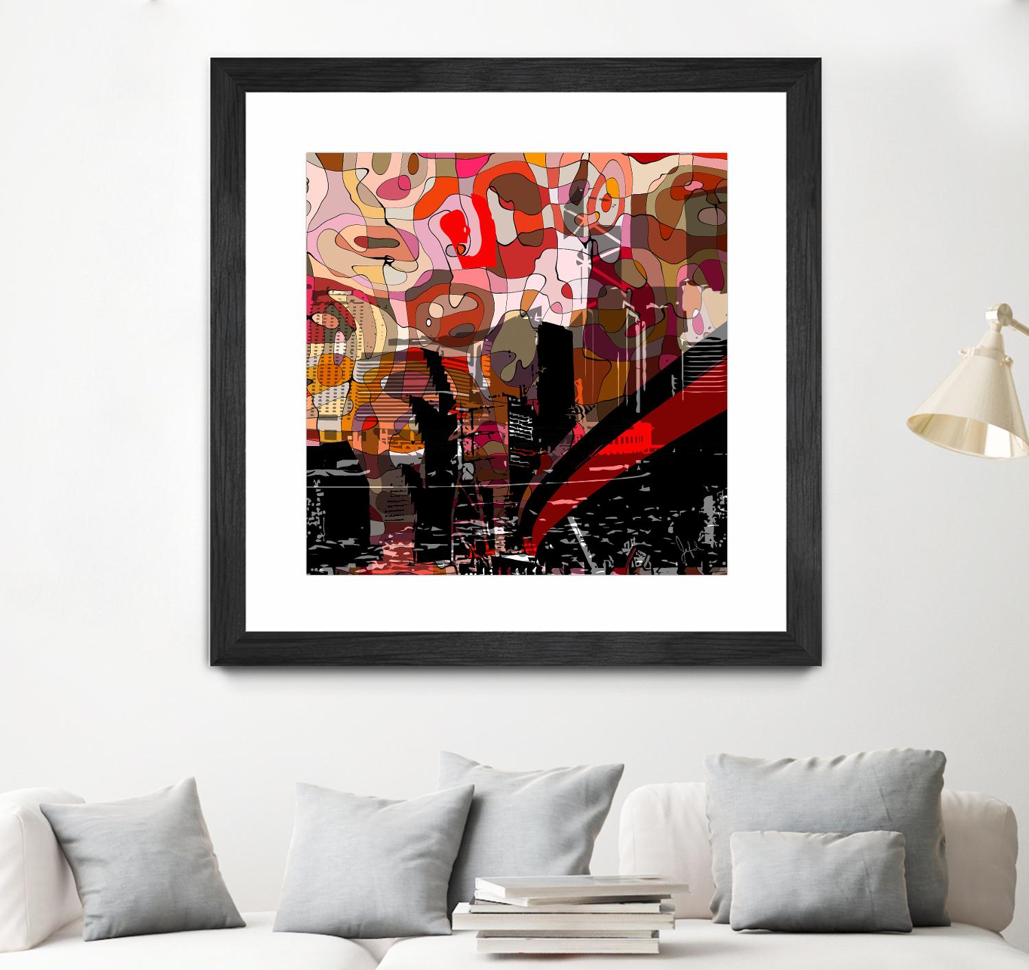 Urban Color I by Jefd on GIANT ART - black pop art - alternative