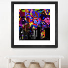 Urban Color V by Jefd on GIANT ART - blue pop art - alternative