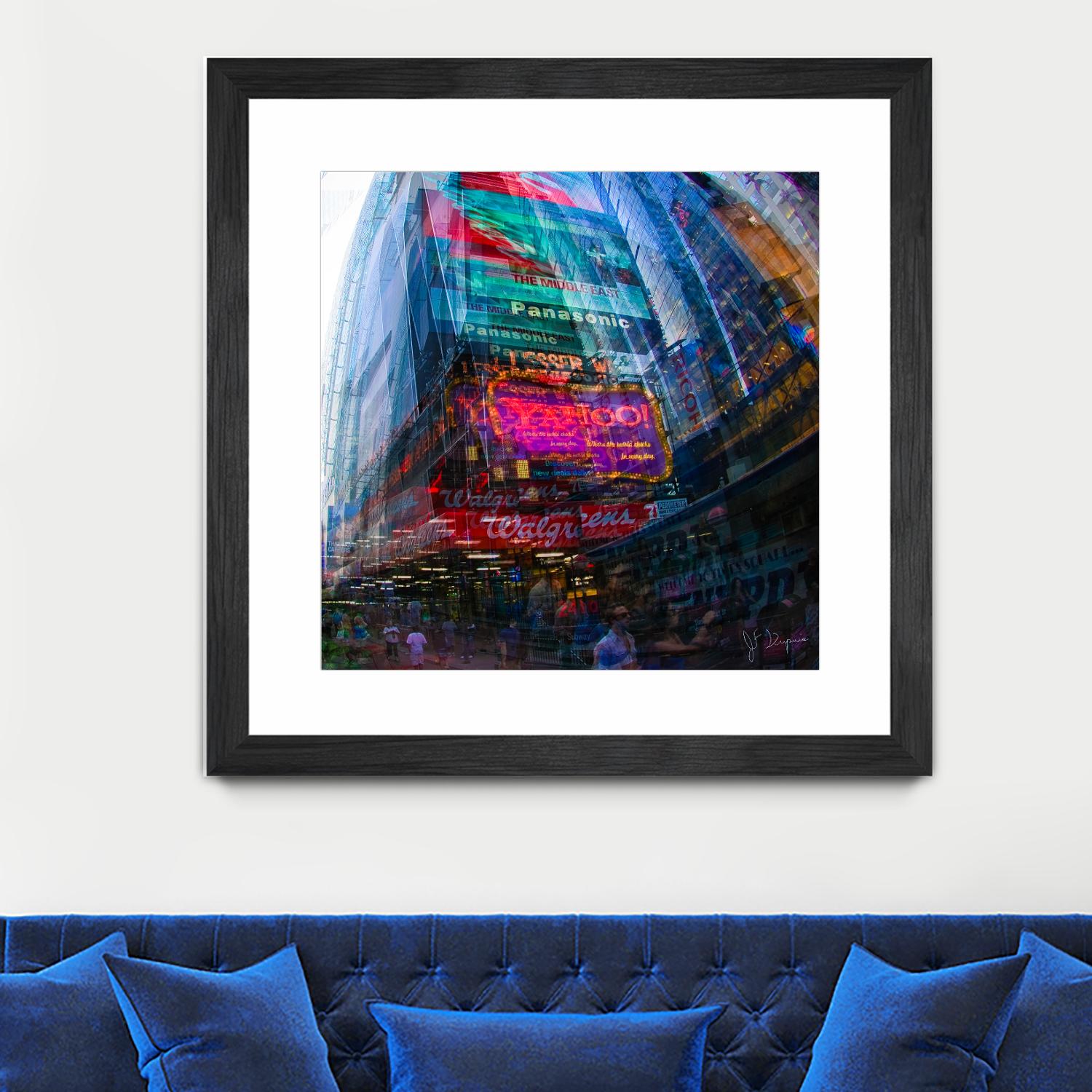City-Zen by Jean-François Dupuis on GIANT ART - pink photography down town