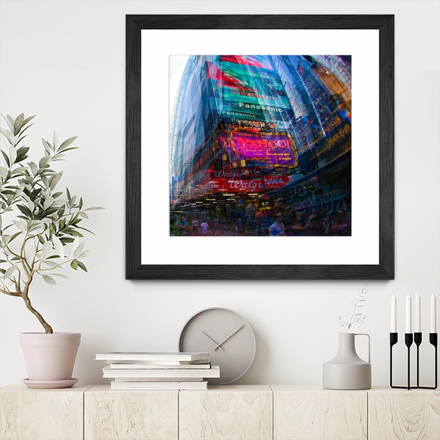 City-Zen by Jean-François Dupuis on GIANT ART - pink photography down town