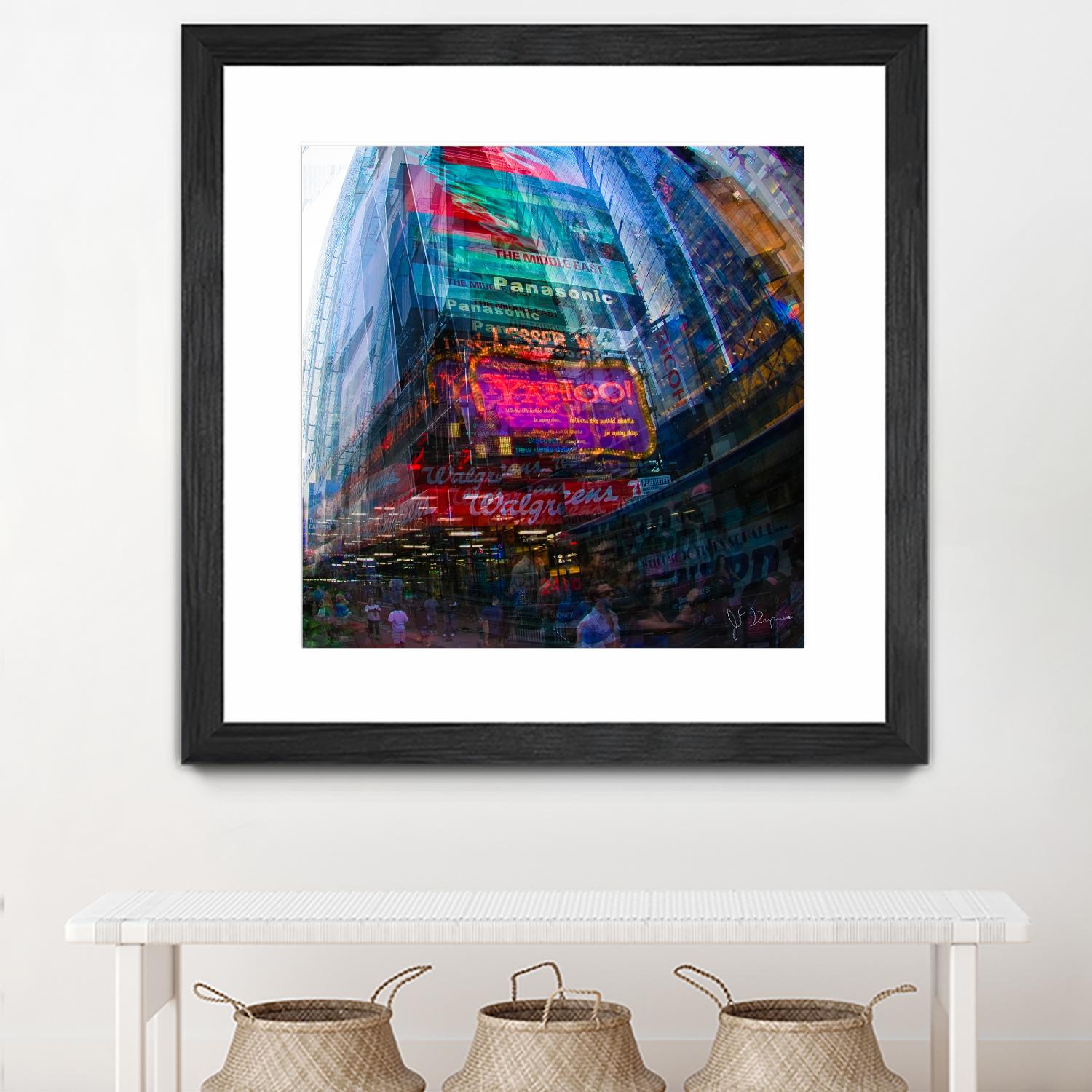 City-Zen by Jean-François Dupuis on GIANT ART - pink photography down town