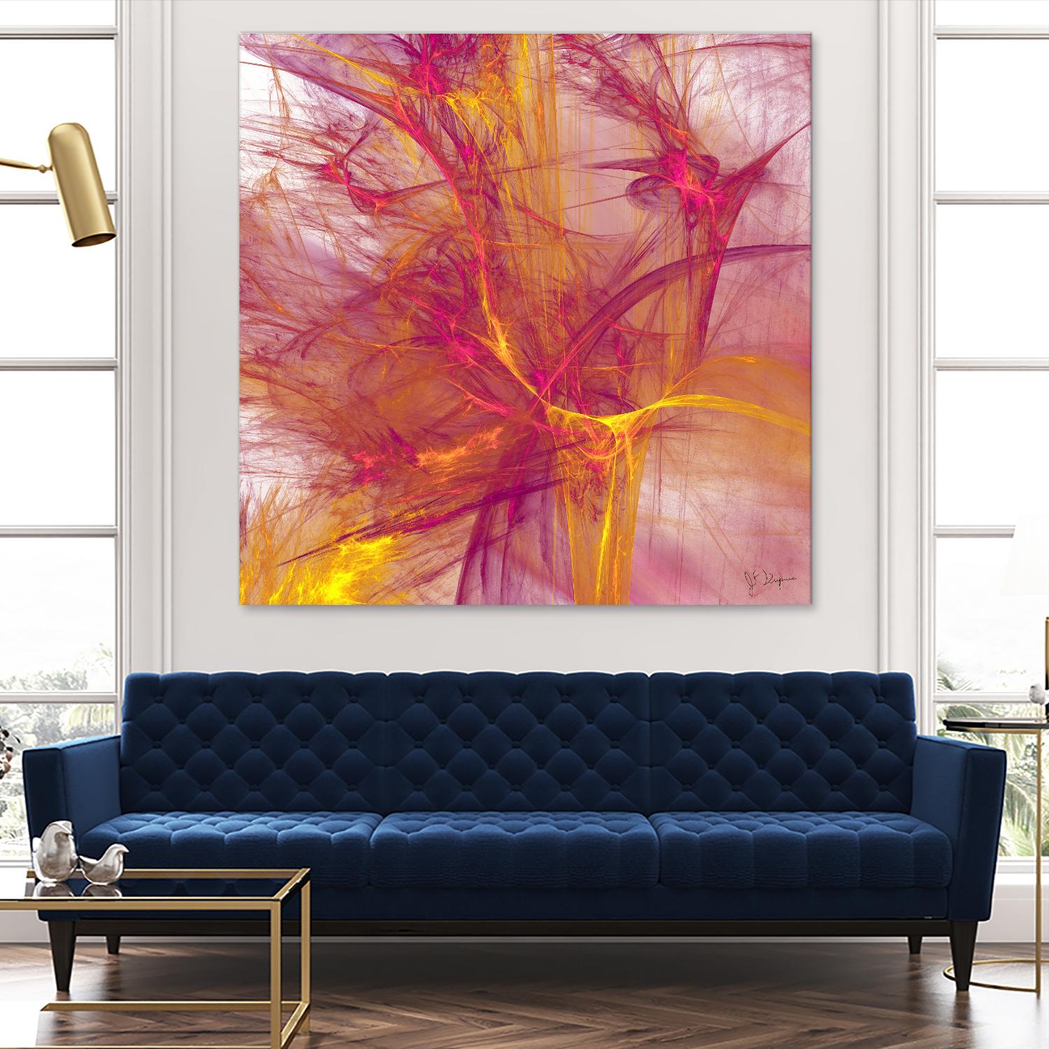 Mutation IV by Jean-François Dupuis on GIANT ART - pink digital québécois