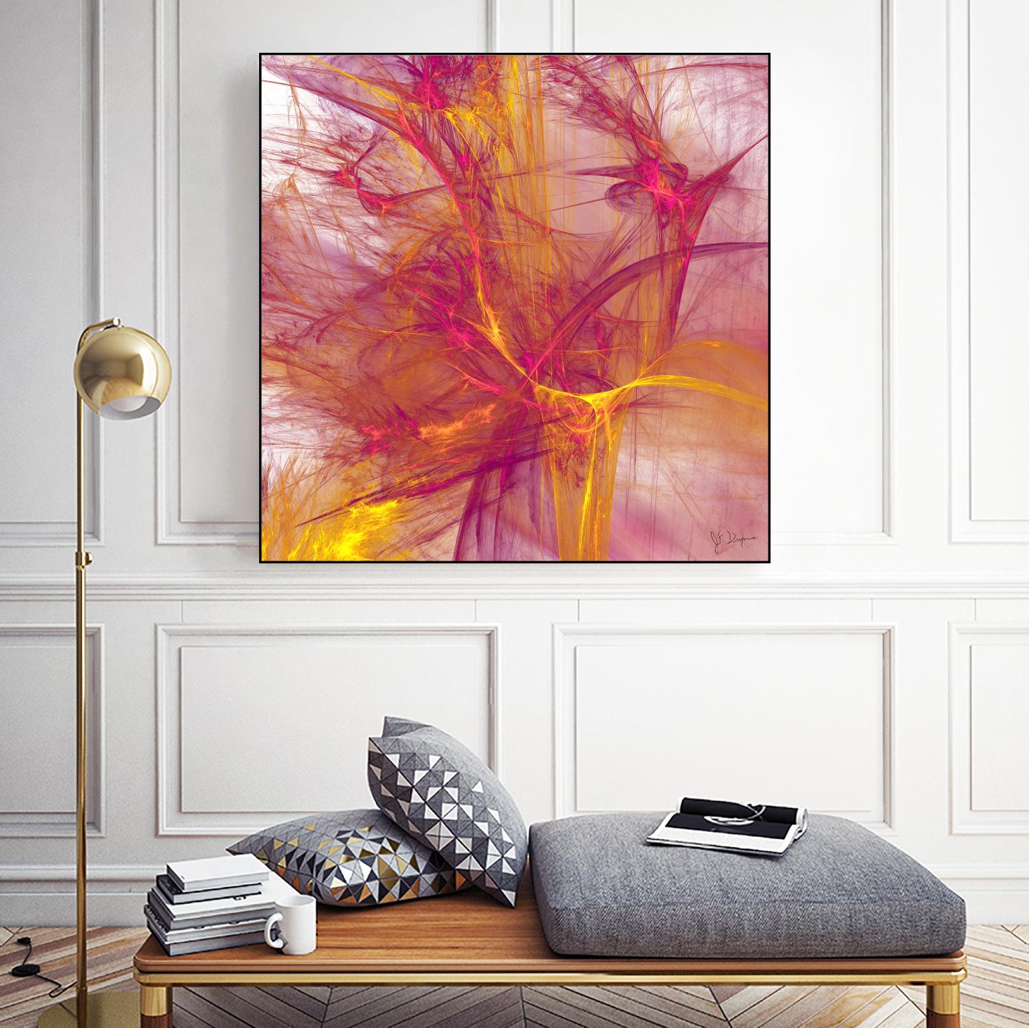Mutation IV by Jean-François Dupuis on GIANT ART - pink digital québécois
