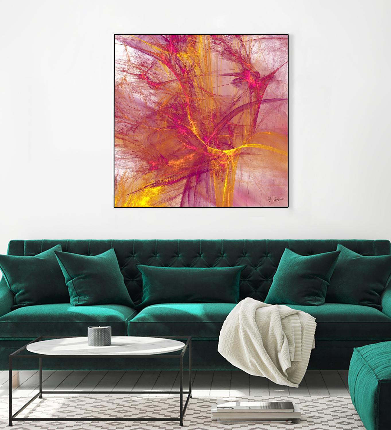 Mutation IV by Jean-François Dupuis on GIANT ART - pink digital québécois