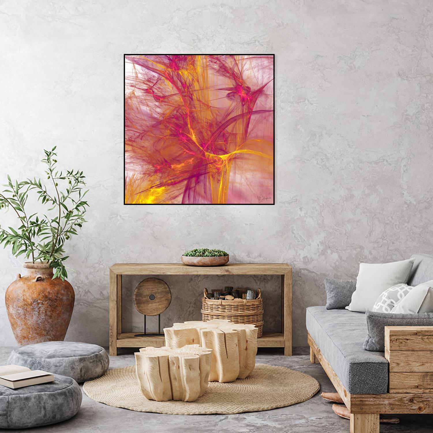 Mutation IV by Jean-François Dupuis on GIANT ART - pink digital québécois