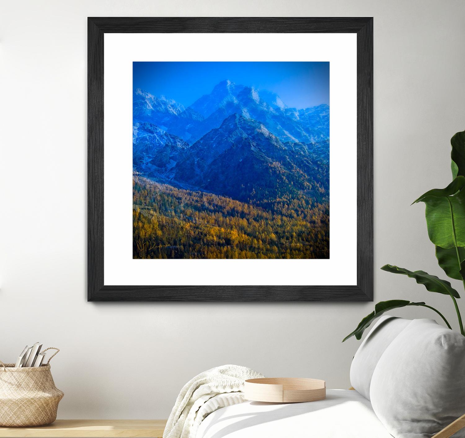 King of the mountain II by Jean-François Dupuis on GIANT ART - brown landscape