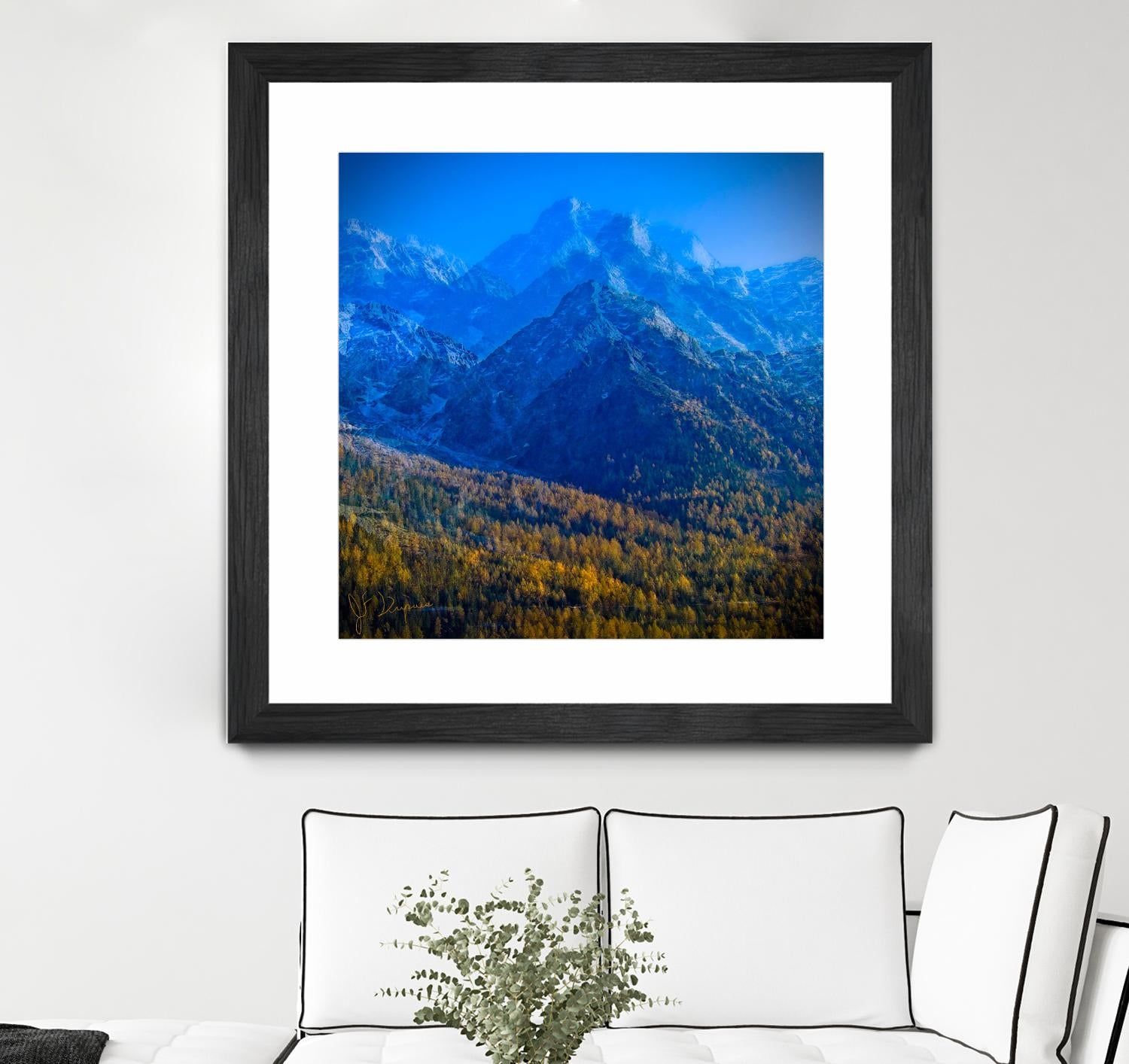 King of the mountain II by Jean-François Dupuis on GIANT ART - brown landscape