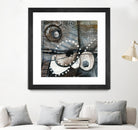 Irrégularité de l'écorce (Détail 1) by Sylvie Cloutier on GIANT ART - grey abstract