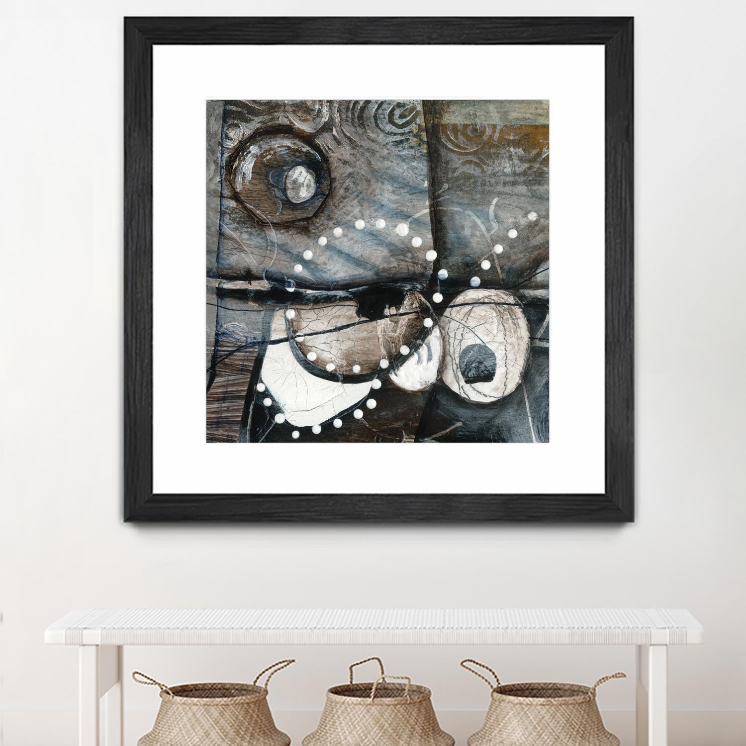 Irrégularité de l'écorce (Détail 1) by Sylvie Cloutier on GIANT ART - grey abstract