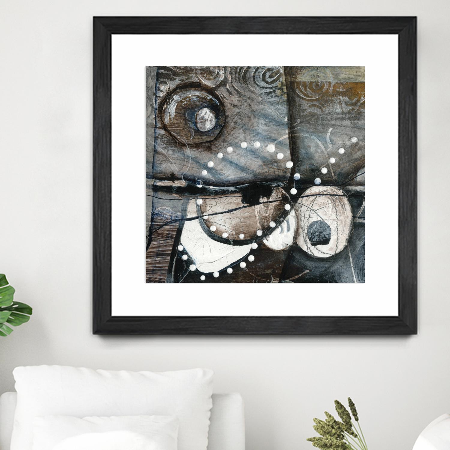 Irrégularité de l'écorce (Détail 1) by Sylvie Cloutier on GIANT ART - grey abstract