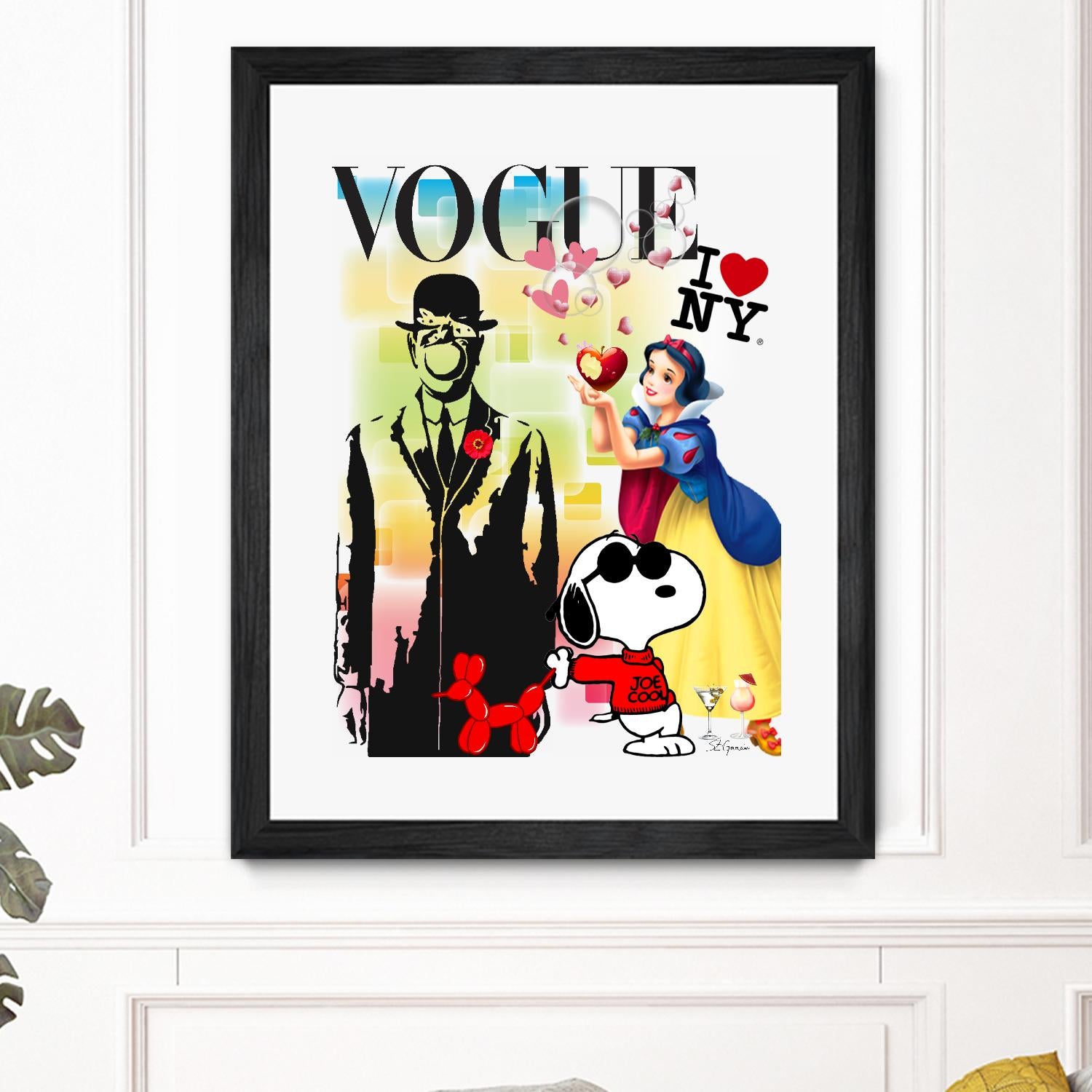 Be Cool by Carole St-Germain on GIANT ART - red digital 