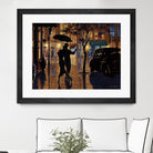 Au parfait du présent by Denis Nolet on GIANT ART - gold la nuit