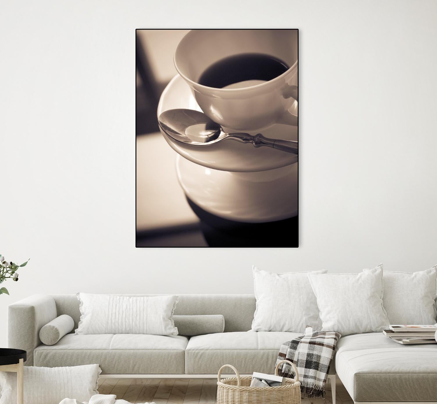 Arôme du matin by Jean-François Dupuis on GIANT ART - black kitchen