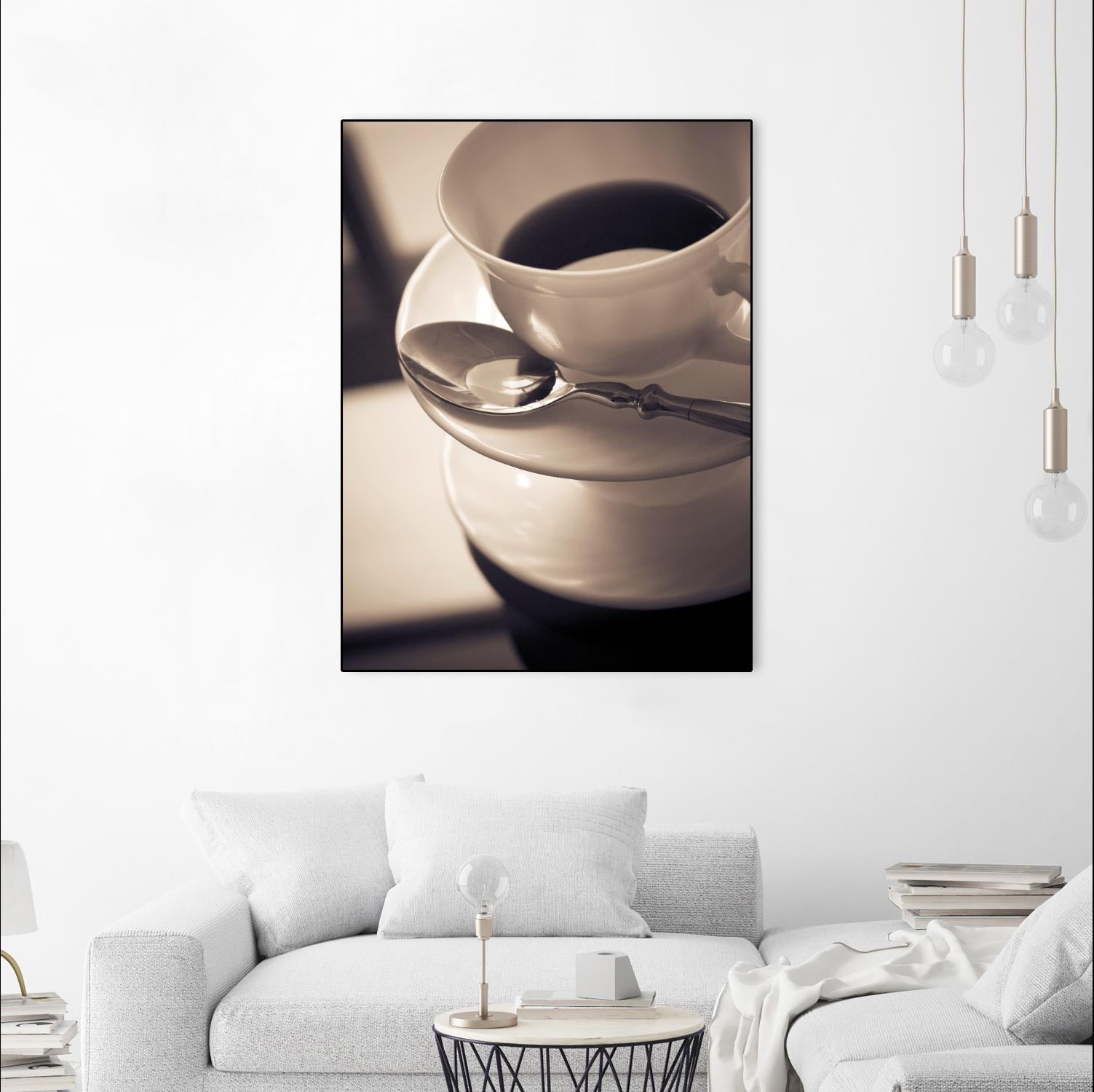Arôme du matin by Jean-François Dupuis on GIANT ART - black kitchen