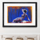 Resti by Jacques Clement on GIANT ART - blue nude