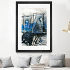 Chutes - T2 by Sylvie Cloutier on GIANT ART - grey abstract